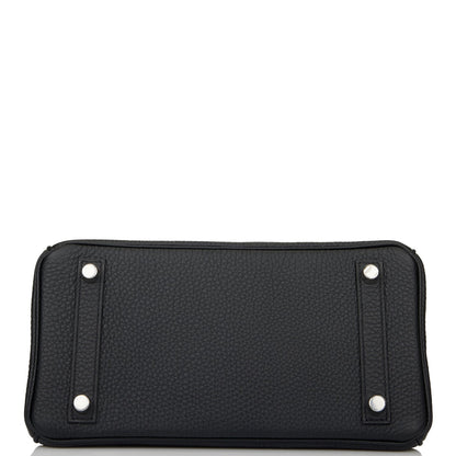Hermes Birkin 25 Black Togo Palladium Hardware