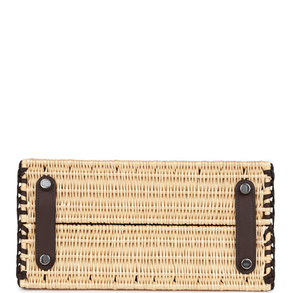 Hermes Picnic Birkin 25 Rouge Sellier Swift Palladium Hardware