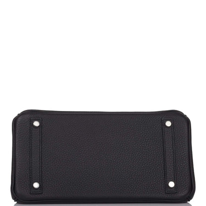 Hermes Birkin 30 Black Togo Palladium Hardware