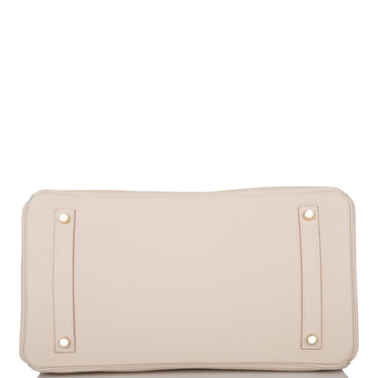 Hermes Craie Togo Birkin 35cm Gold Hardware