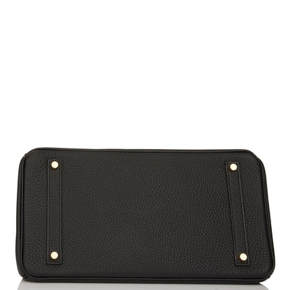 Hermes Birkin 35 Black Togo Gold Hardware
