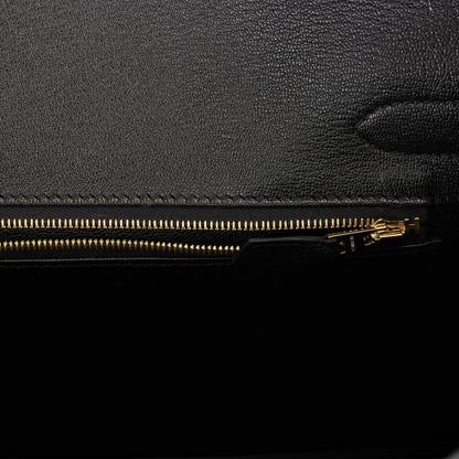Hermes Birkin 30 Black Togo Rose Gold Hardware