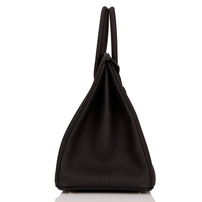 Hermes Birkin 35 Black Togo Palladium Hardware