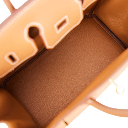 Hermes Birkin 25 Gold Togo Gold Hardware