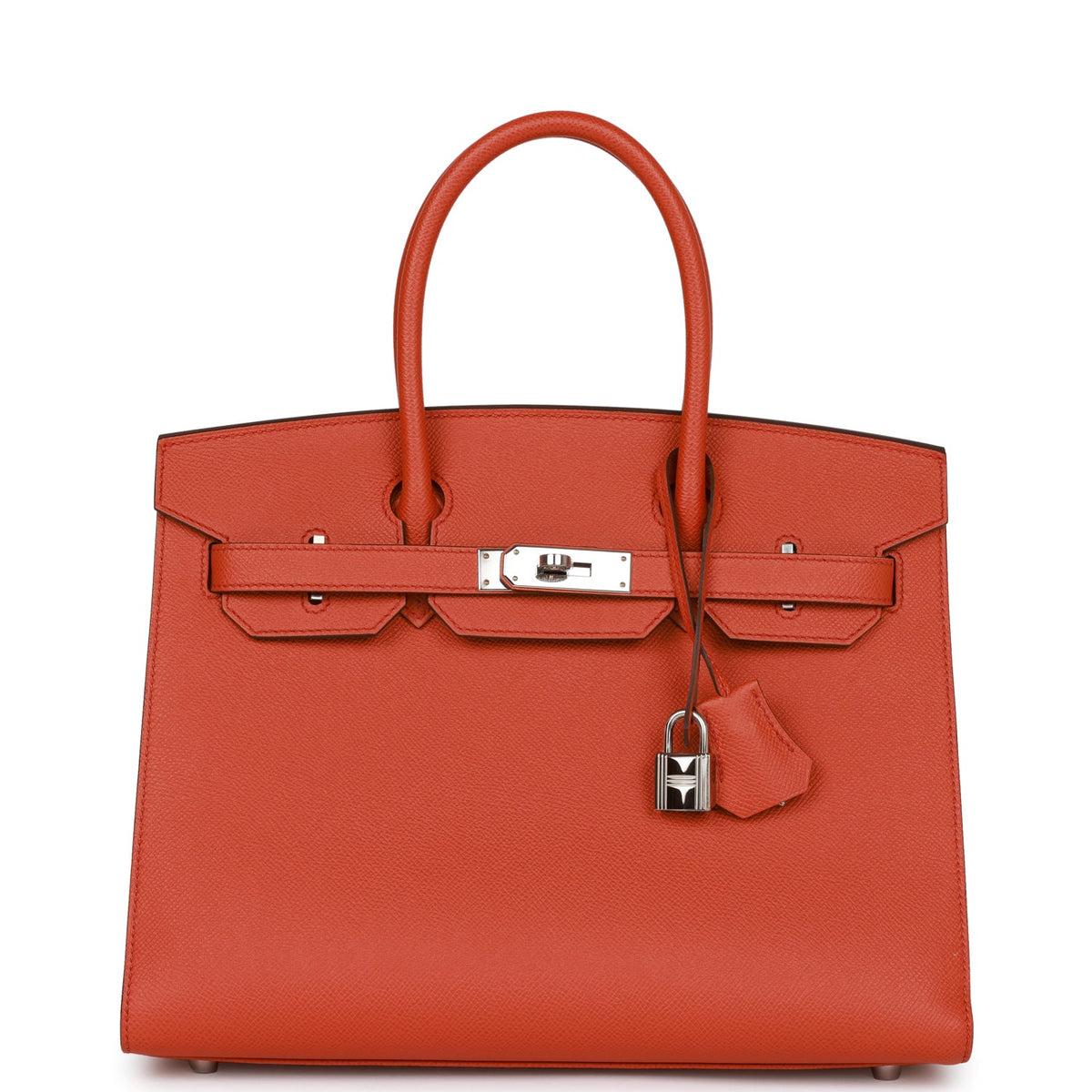 Hermes Birkin 30 Sellier Terre Battue Epsom Palladium Hardware