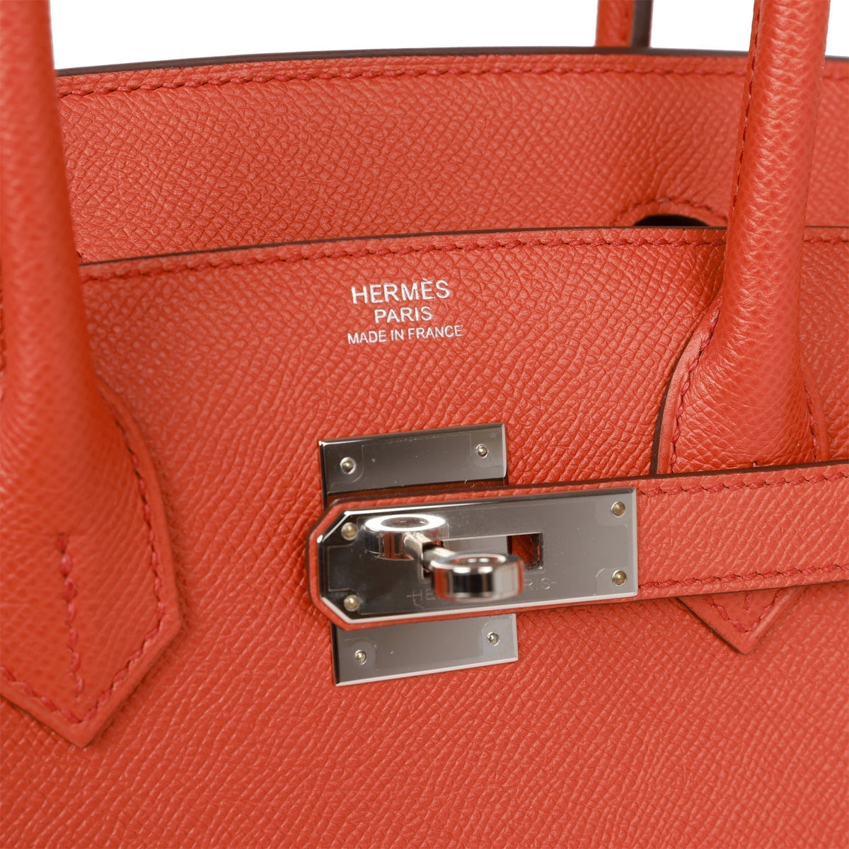 Hermes Birkin 30 Sellier Terre Battue Epsom Palladium Hardware