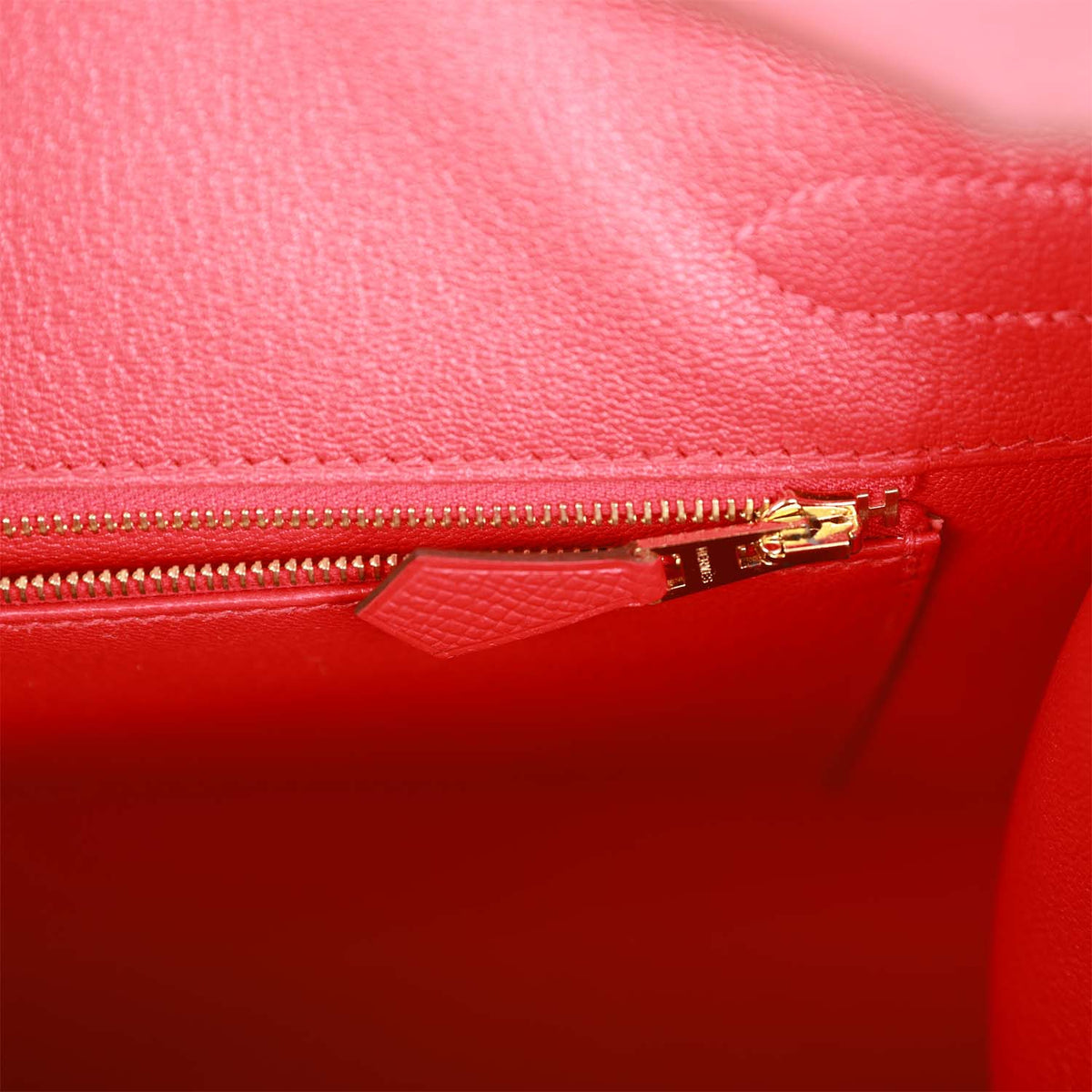 Hermes Birkin 30 Sellier Rouge Casaque Epsom Gold Hardware