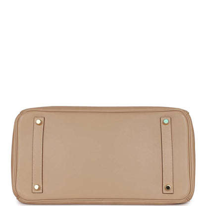 Hermes Birkin 35 Argile Swift Gold Hardware
