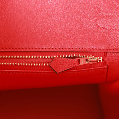 Hermes Birkin 35 Rouge de Coeur Togo Gold Hardware - Deposit