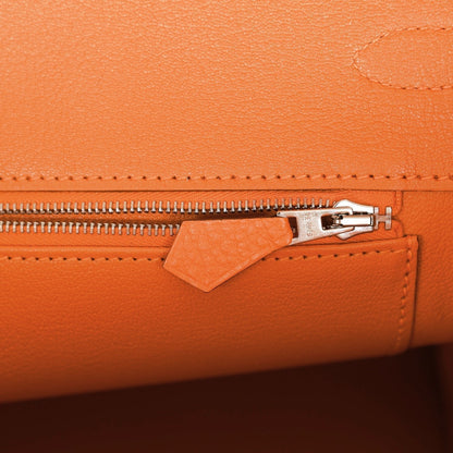 Hermes Birkin 35 Orange H Togo Palladium Hardware
