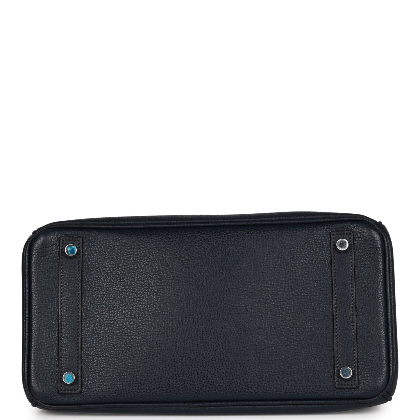 Hermes Birkin 30 Bleu Indigo Vache Liegee Palladium Hardware