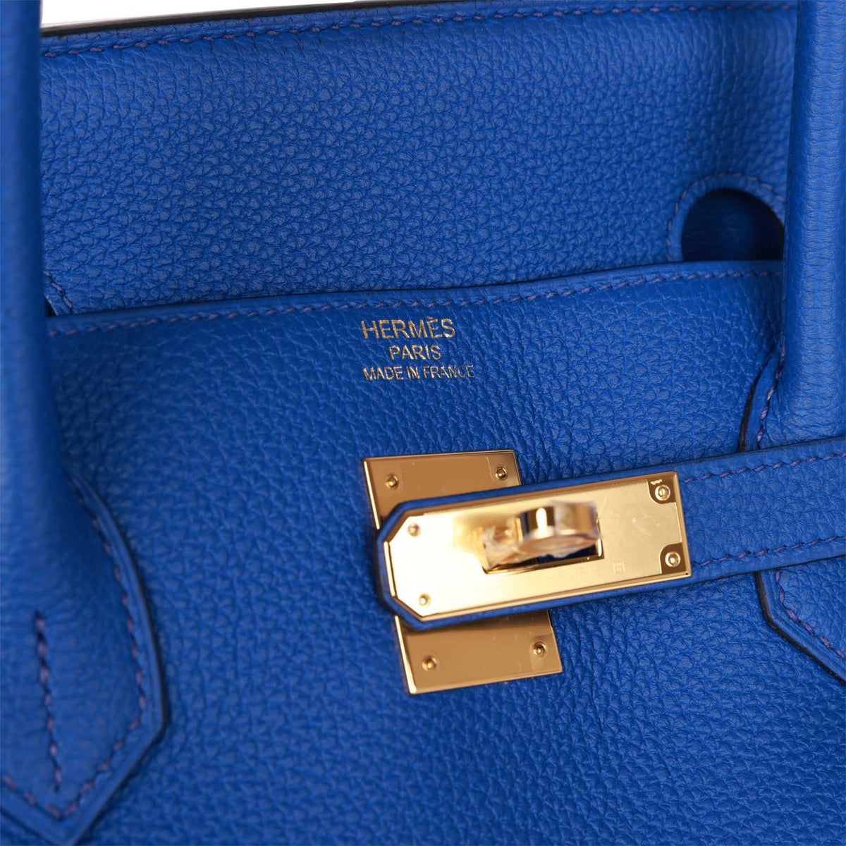 Hermes Birkin 40 Bleu Royal Togo Gold Hardware