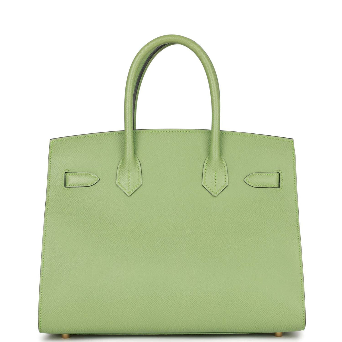 Hermes Birkin 30 Sellier Vert Criquet Epsom Gold Hardware