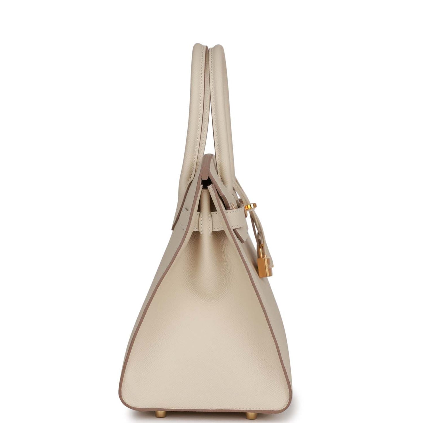 Hermes Birkin 30 Sellier Craie Epsom Gold Hardware