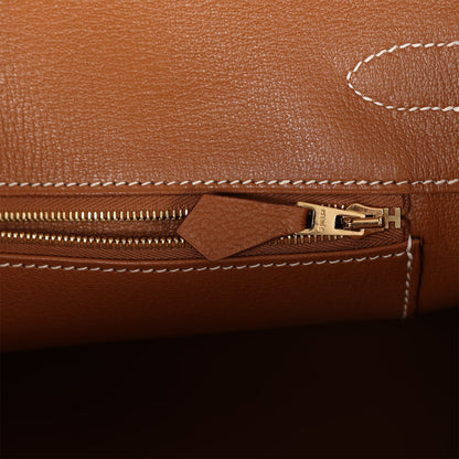 Hermes Birkin 35 Gold Togo Gold Hardware