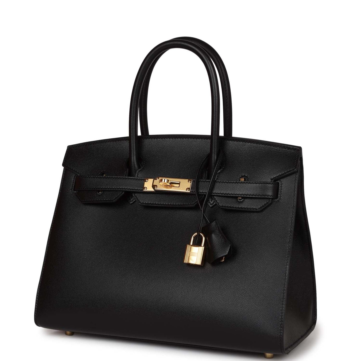 Hermes Birkin 30 Sellier Black Madame Gold Hardware