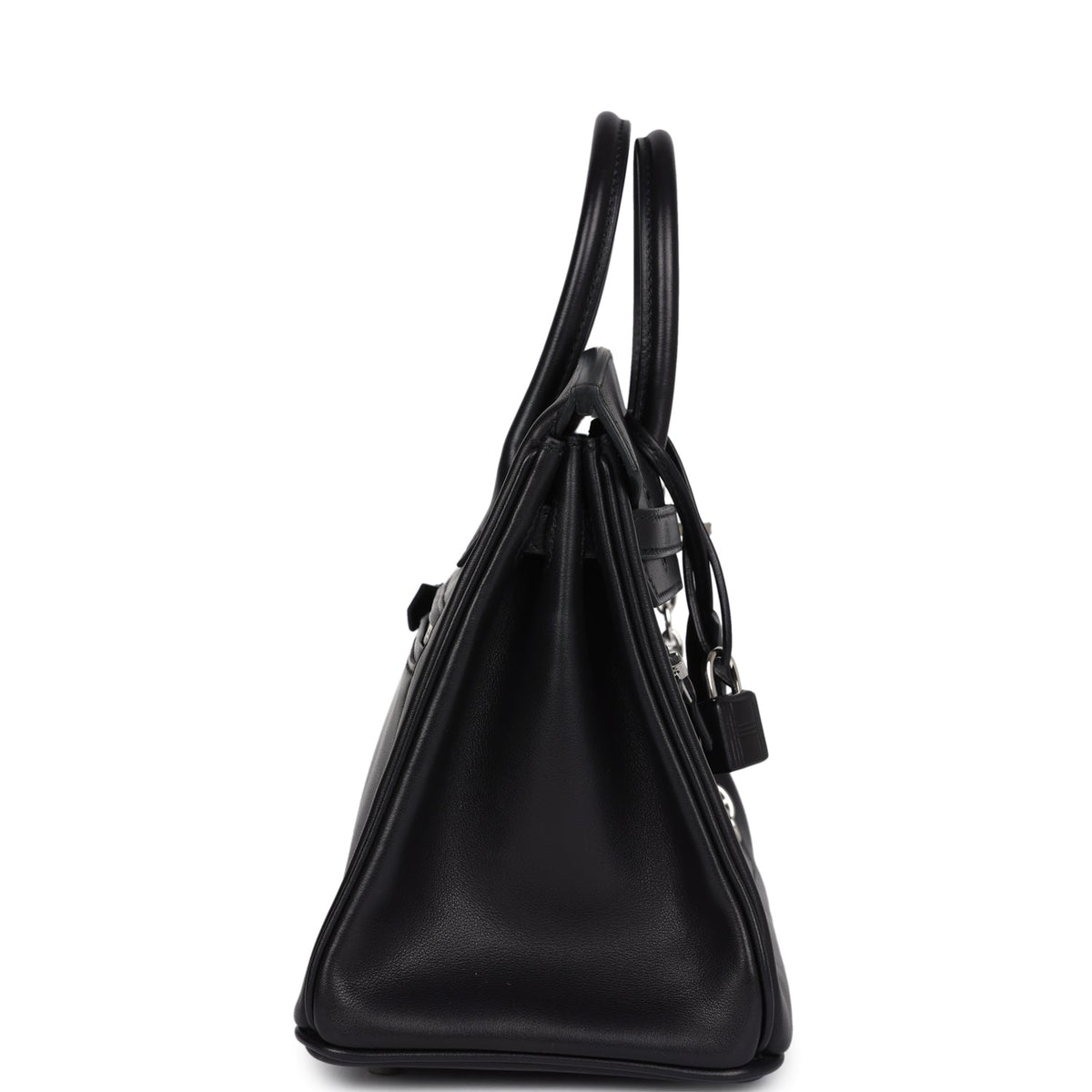 Hermes Limited Edition Birkin Rock 25 Black Volupto Palladium Hardware