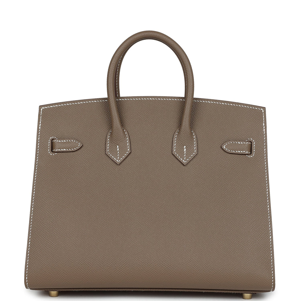 Hermes Birkin Sellier 25 Etoupe Epsom Gold Hardware