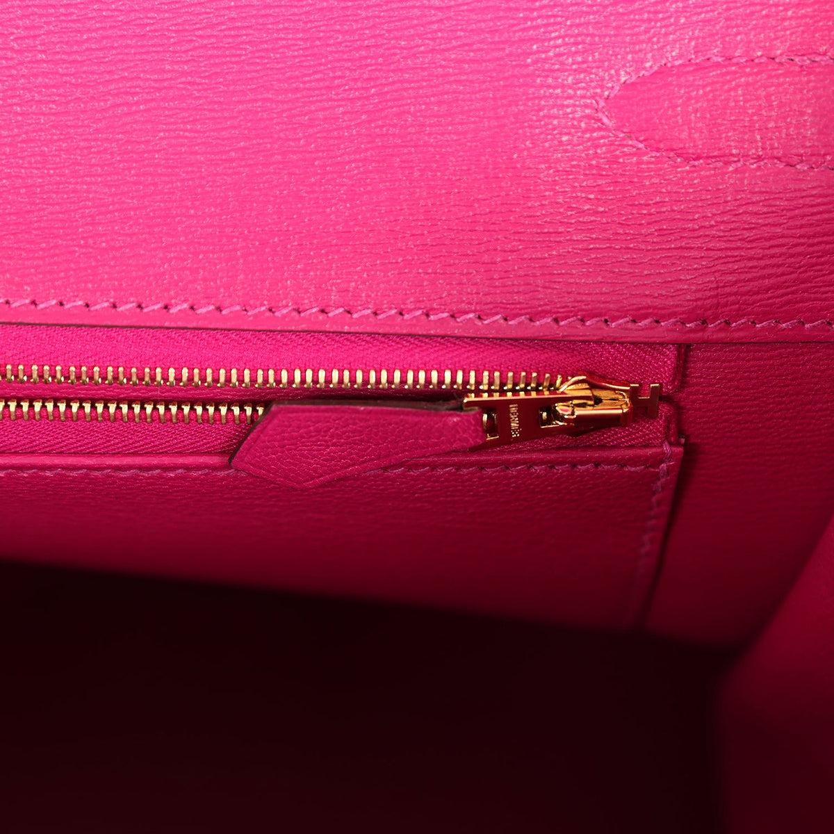 Hermes Birkin 35 Rose Scheherazade Shiny Porosus Crocodile Gold Hardware