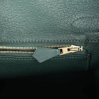 Hermes Birkin 30 Vert Tropical Jonathan Gold Hardware