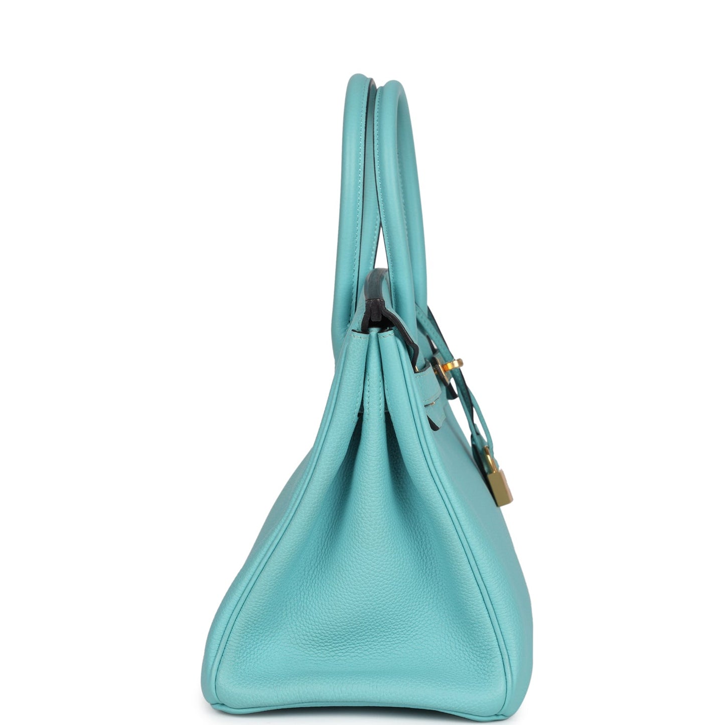 Hermes Birkin 30 Bleu Atoll Togo Gold Hardware