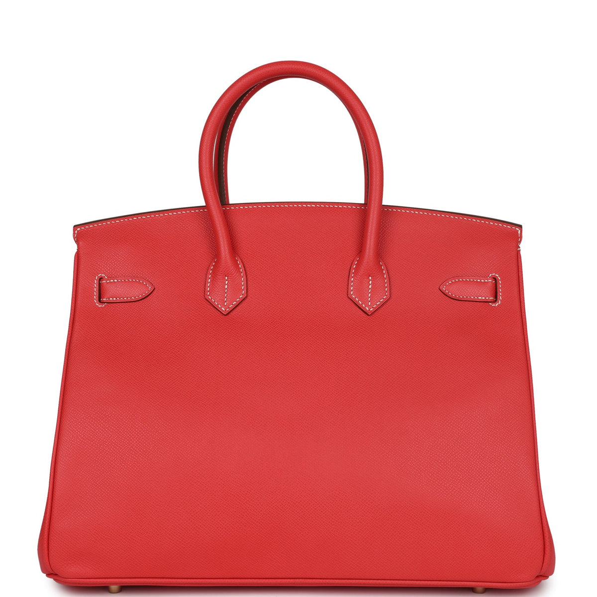 Pre-owned Hermes Birkin 35 Rose Jaipur Candy Epsom Permabrass Hardware