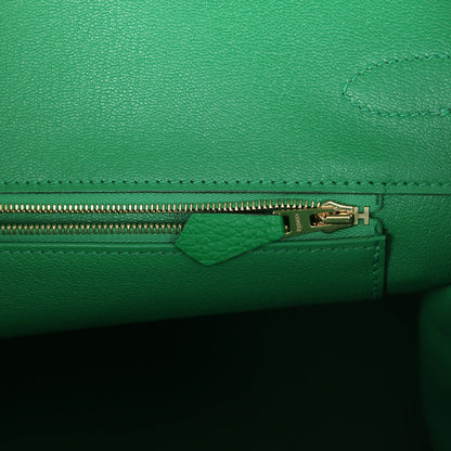 Hermes Birkin 35 Bambou Clemence Gold Hardware