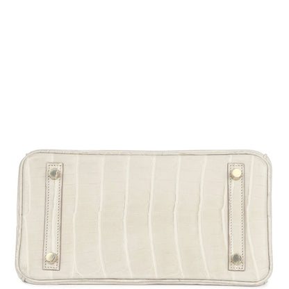 Hermes Birkin 25 Beton Matte Alligator Gold Hardware