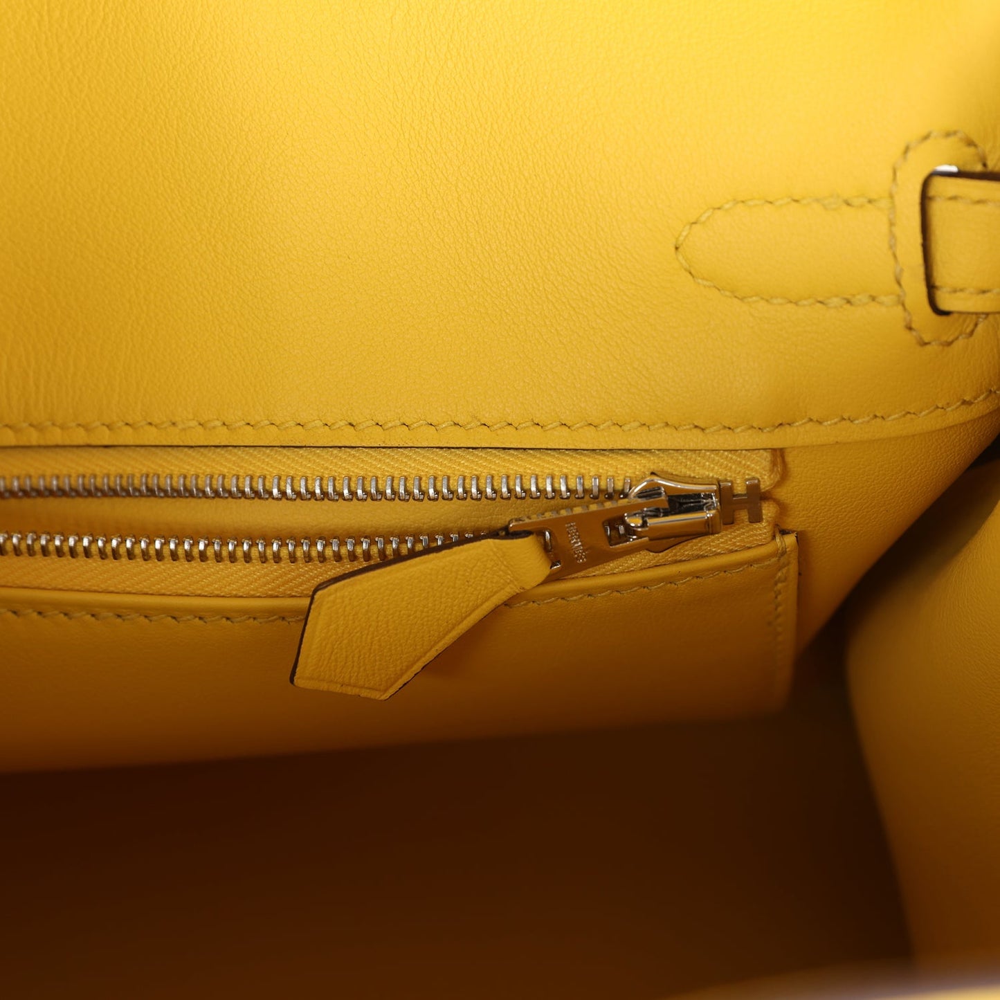 Hermes Birkin 25 Jaune de Naples Swift Palladium Hardware