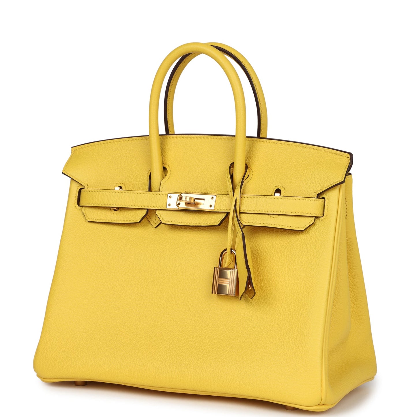 Hermes Birkin 25 Jaune de Naples Togo Gold Hardware