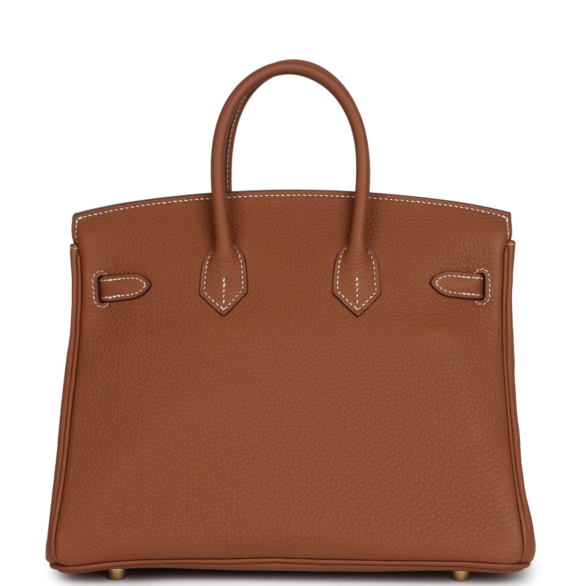 Pre-owned Hermes Birkin 25 Gold Togo Gold Hardware