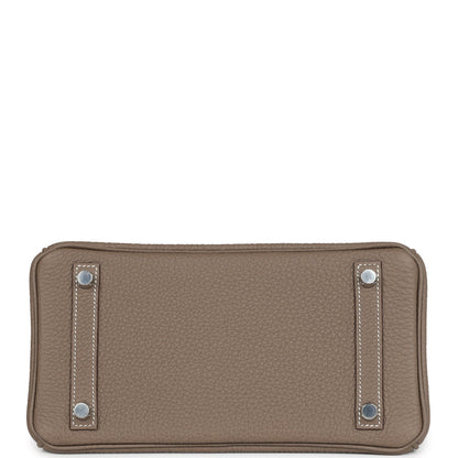 Hermes Birkin 25 Etoupe Togo Palladium Hardware