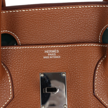 Pre-owned Hermes Shoulder Birkin 42 JPG Gold Clemence Palladium Hardware