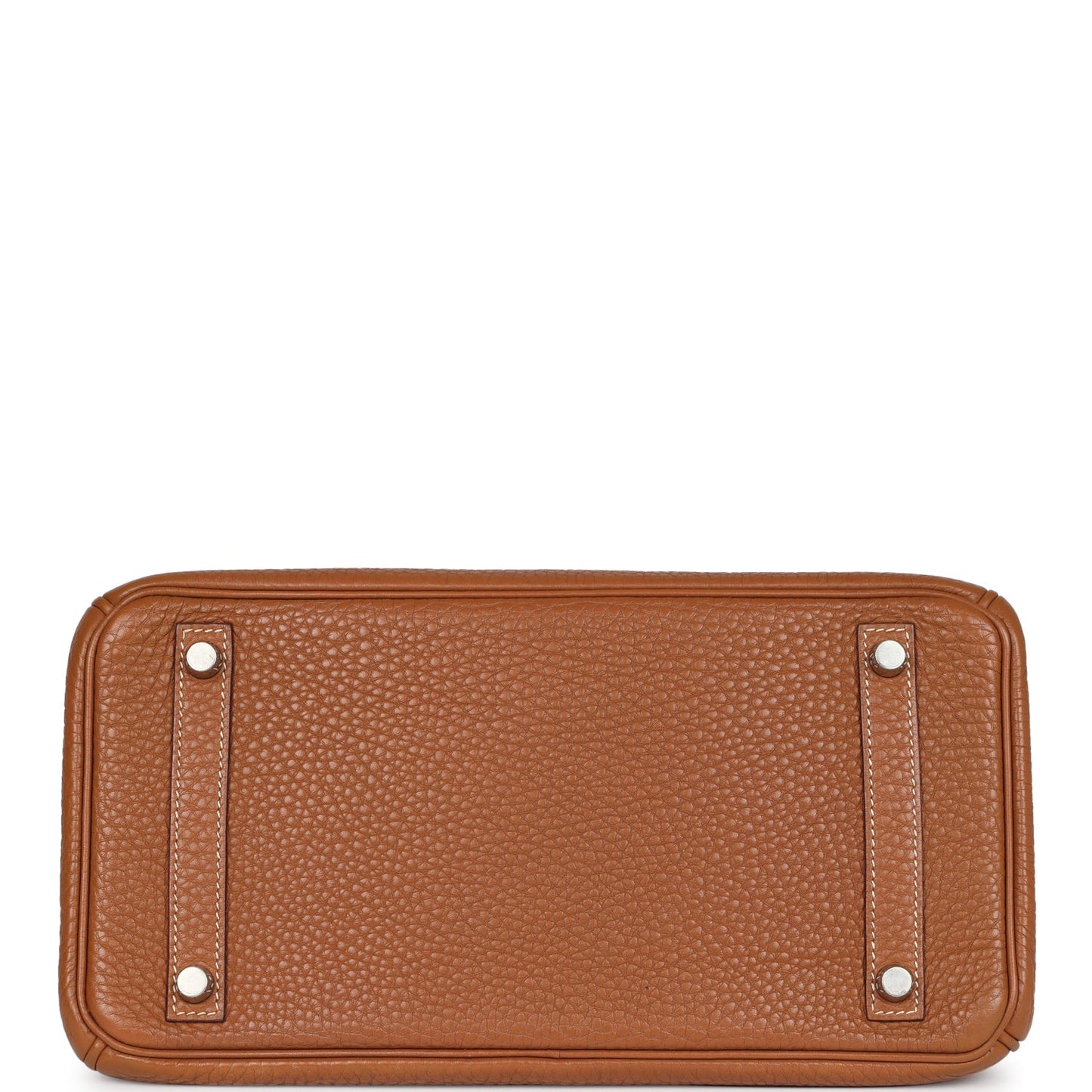 Pre-owned Hermes Birkin 30 Gold Togo Palladium Hardware