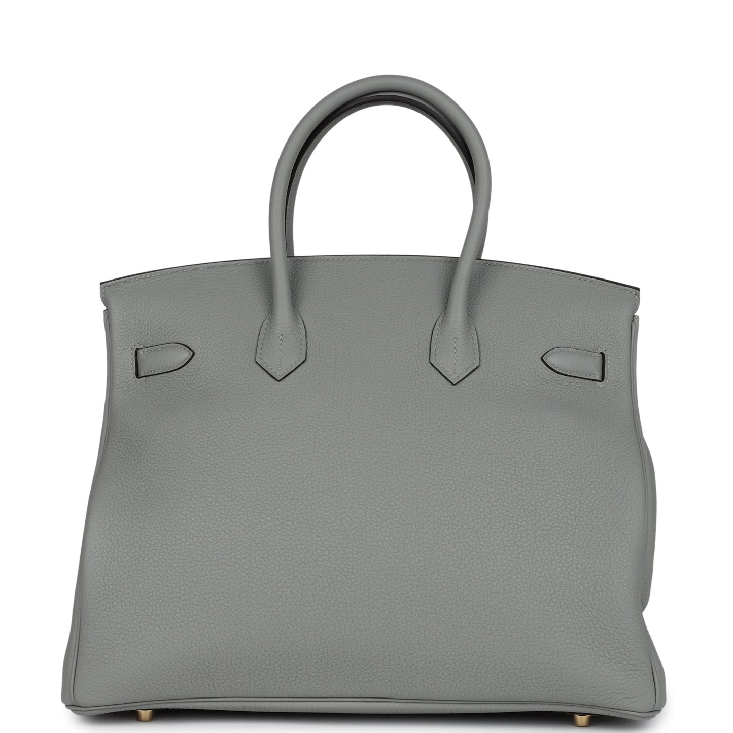 Hermes Birkin 35 Gris Mouette Togo Gold Hardware