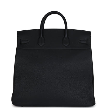 Hermes HAC Birkin 40 Black Togo Palladium Hardware