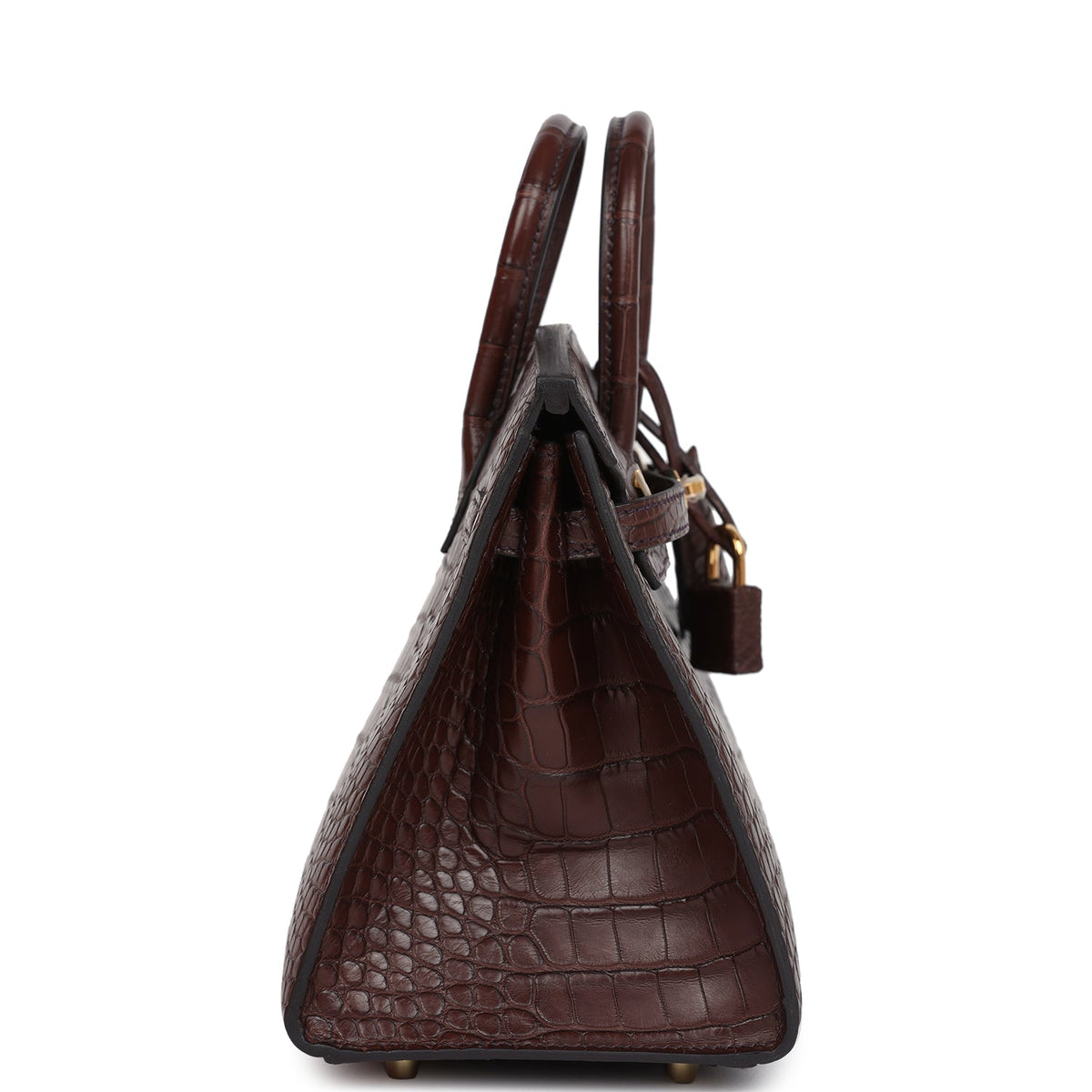 Hermes Birkin Sellier 20 Havane Matte Alligator Gold Hardware
