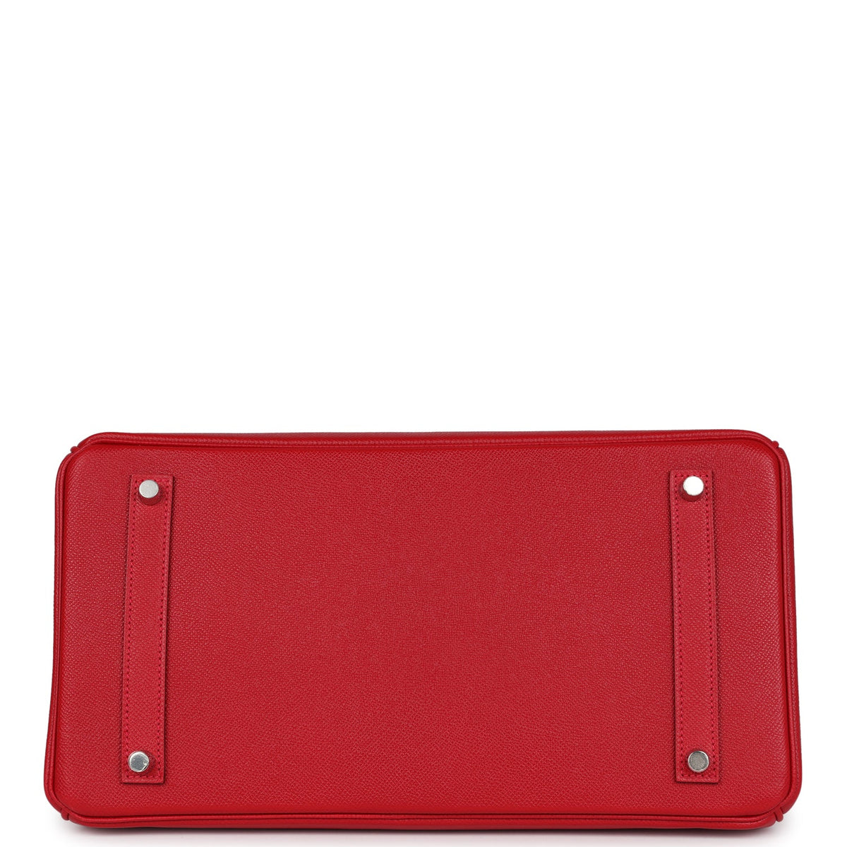 Hermes Birkin 35 Rouge Casaque Epsom Palladium Hardware