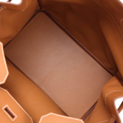 Hermes Birkin HAC 40 Gold Togo Palladium Hardware