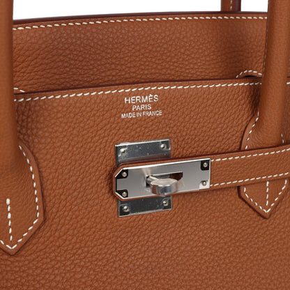Hermes Birkin 40 Gold Togo Palladium Hardware