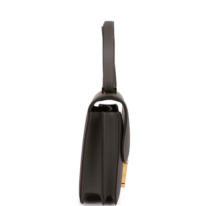 Hermes Constance 18 Gris Meyer Epsom Gold Hardware