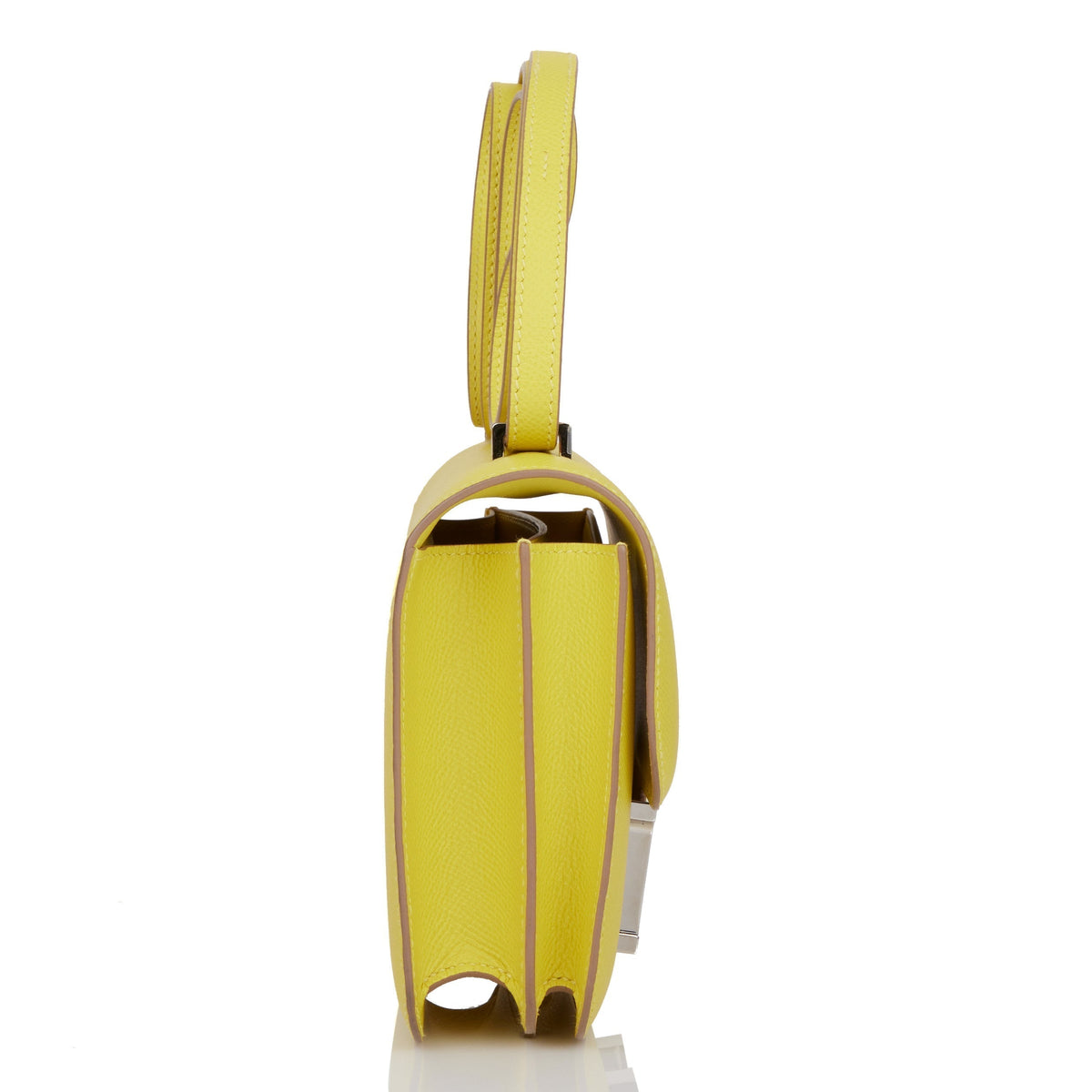 Hermes Constance 18 Lime Epsom Palladium Hardware