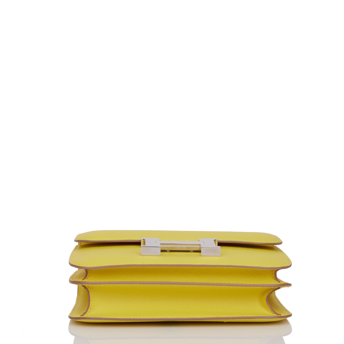 Hermes Constance 18 Lime Epsom Palladium Hardware