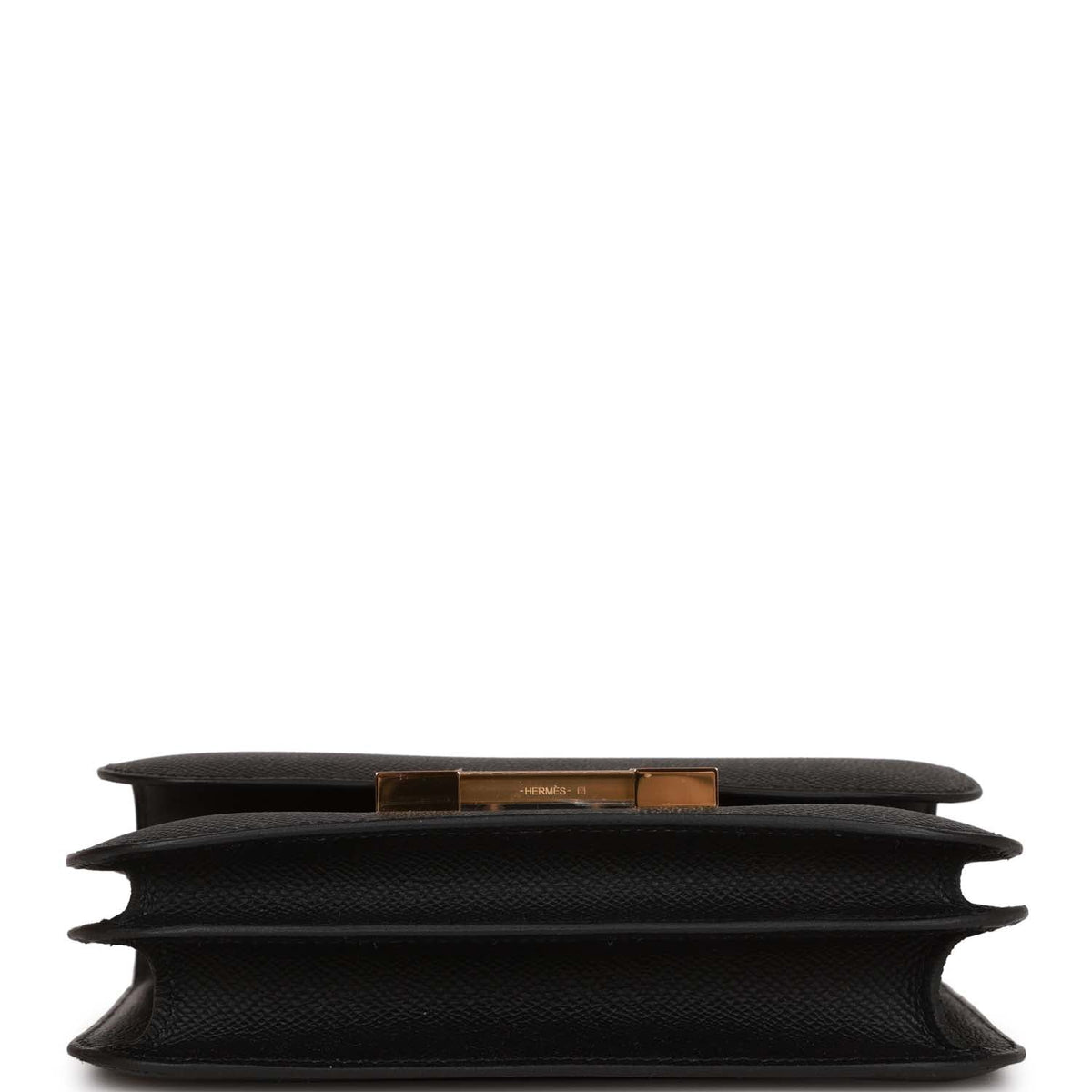 Hermes Constance 18 Black Epsom Gold Hardware