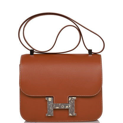 Hermes Constance 24 Gold Madame and Lizard Palladium Hardware
