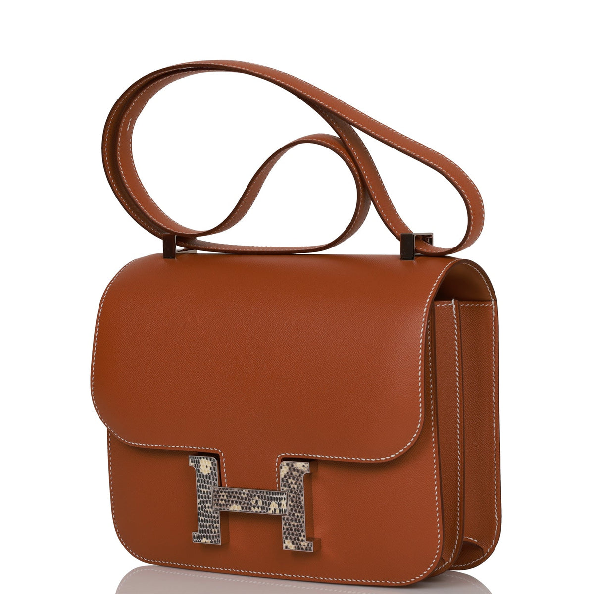 Hermes Constance 24 Gold Madame and Lizard Palladium Hardware