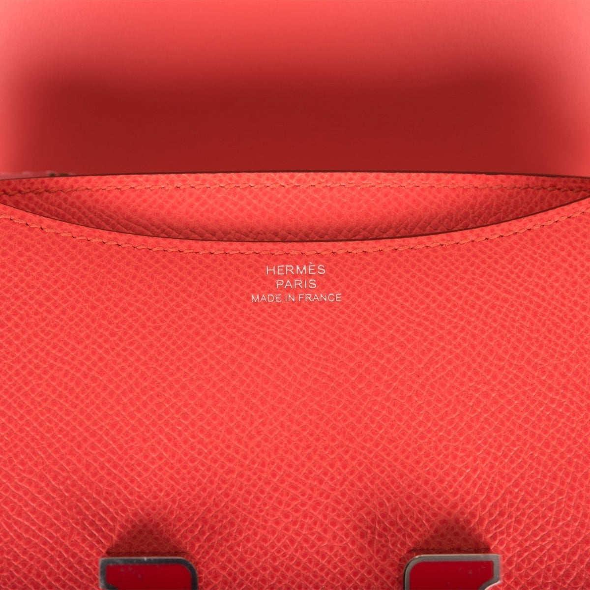 Hermes Constance 18 Rose Texas Epsom Palladium Hardware