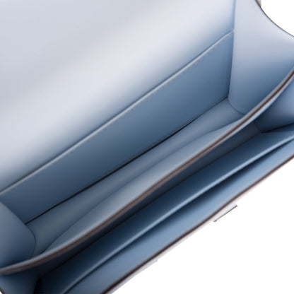 Hermes Constance 18 Bleu Brume Swift Palladium Hardware