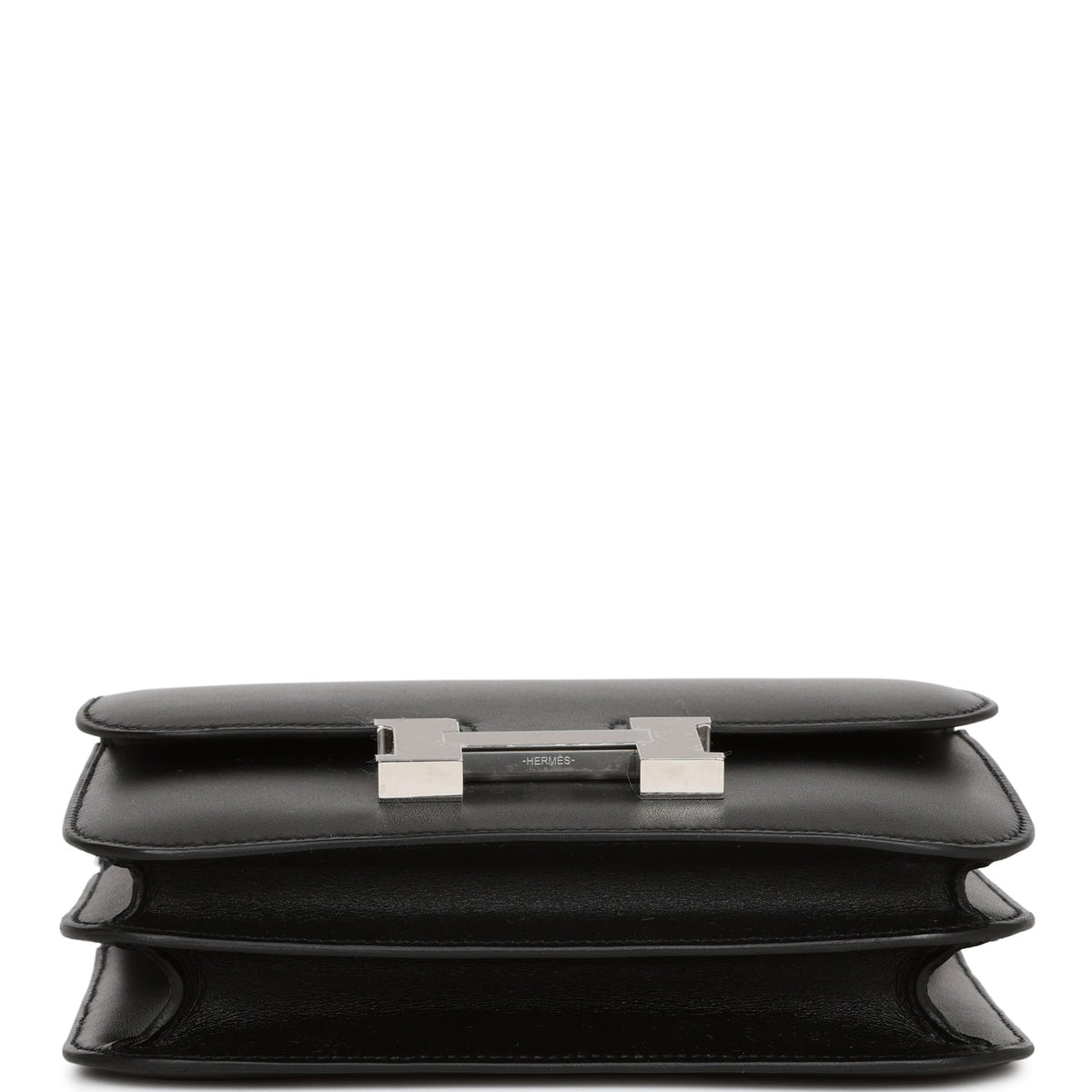 Hermes Constance 18 Black Tadelakt Palladium Hardware