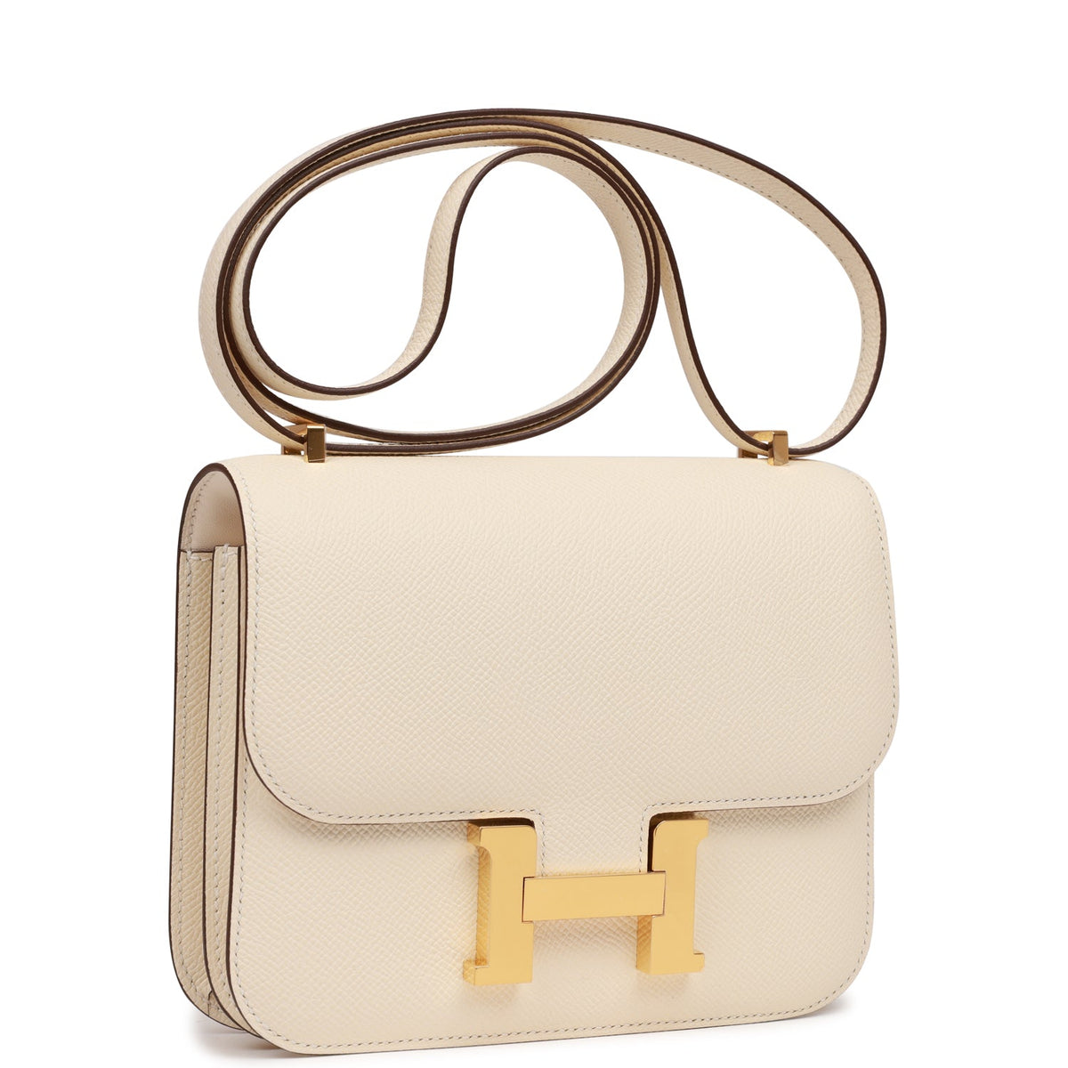 Hermes Constance 18 Nata Epsom Gold Hardware